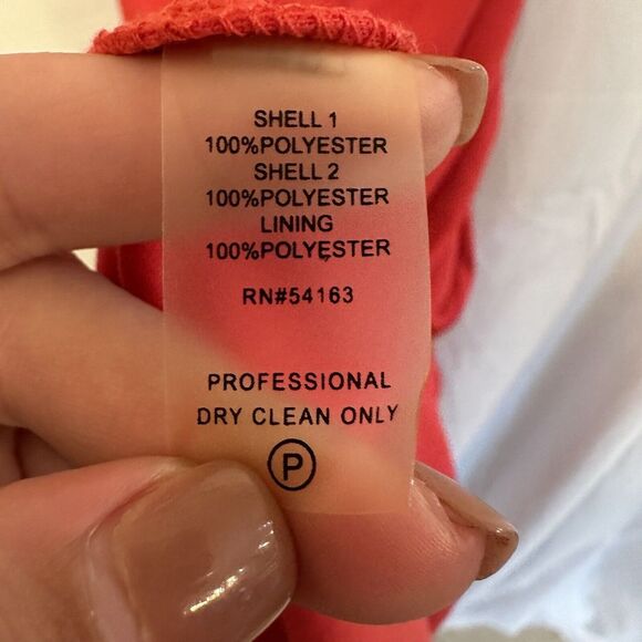 CALVIN KLEIN Women Size 2 Pink Gold Sequin Embellished Maxi Evening Dress - Picture 10 of 10